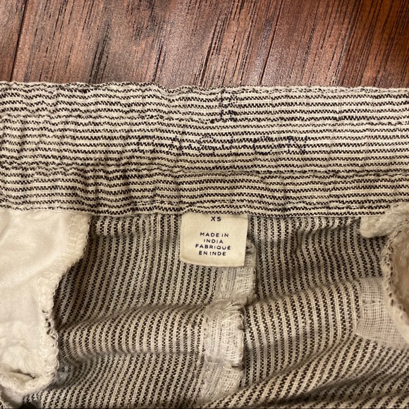 CASLON Drawstring Linen Pants. - Picture 4 of 7